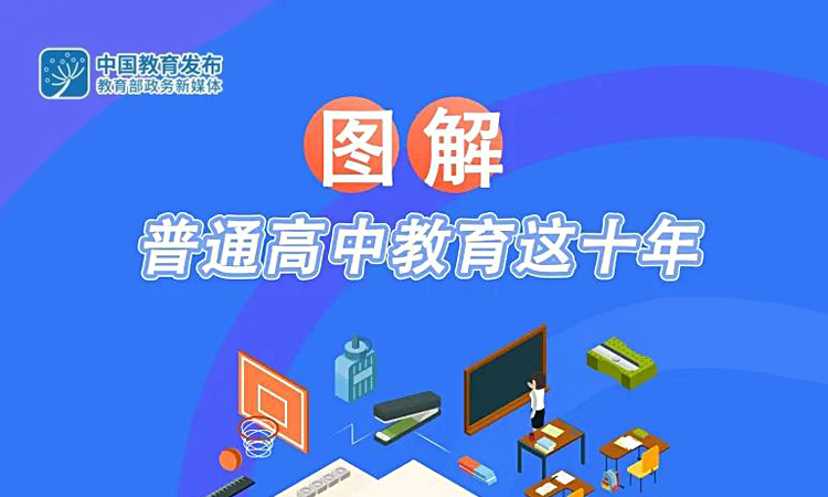 圖解普通高中教育十年改革發展歷程